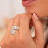 Bagues Femme L'Atelier d'Amaya | Bague Petite M Daille Bomb E Argent 925