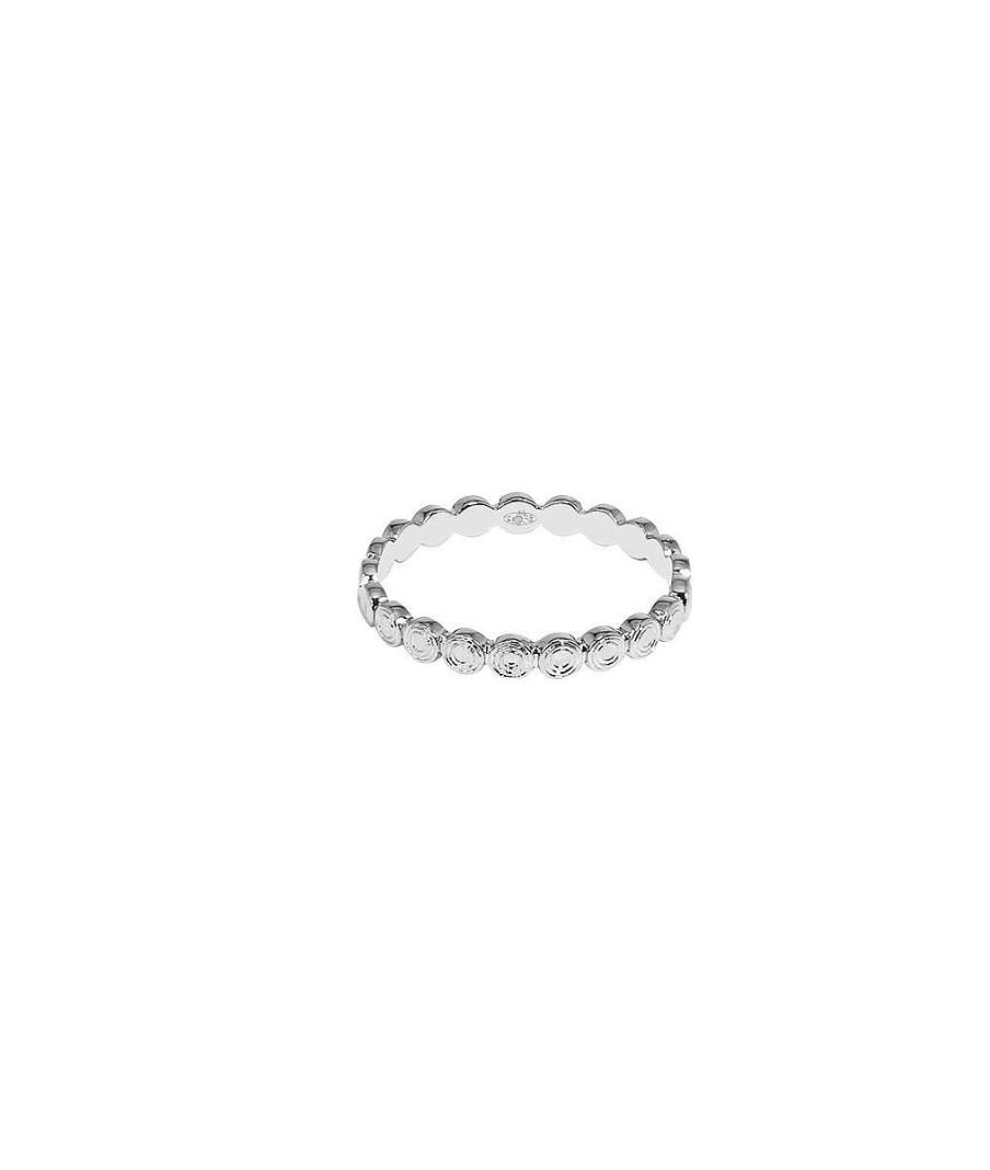 Bagues Femme L'Atelier d'Amaya | Bague Fine Cercles Ethniques Argent 925