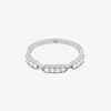 Bagues Femme L'Atelier d'Amaya | Bague Fine Zircons Sertis Argent 925