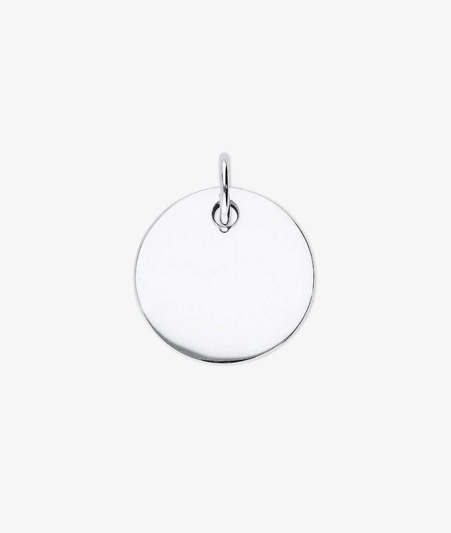 Pendentifs L'Atelier d'Amaya | M Daille Plate 15 Mm Argent 925