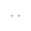 Boucles D'Oreilles Femme L'Atelier d'Amaya | Boucles D'Oreilles Puces Horae Plaqu Or