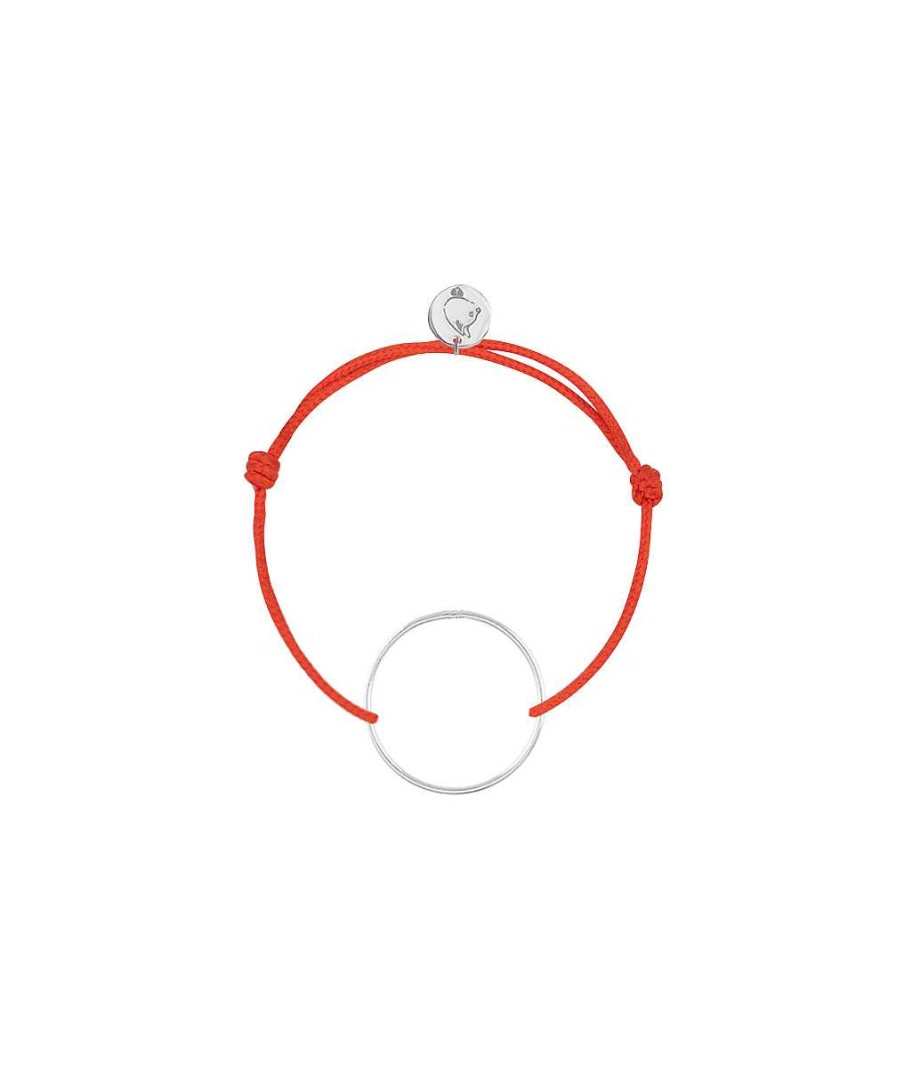 Bijoux Enfant L'Atelier d'Amaya | Bracelet Cordon Anneau Pour Enfant Argent 925