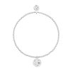 Bracelets Femme L'Atelier d'Amaya | Bracelet Perles 2 Mm Et M Daille Constellation Argent 925