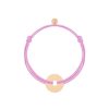 Bracelets Femme L'Atelier d'Amaya | Bracelet Cordon Petite Cible Plaqu Or Rose