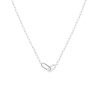 Colliers Femme L'Atelier d'Amaya | Collier Cha Ne Grands Maillons Et Rectangles Entrelac S Argent 925