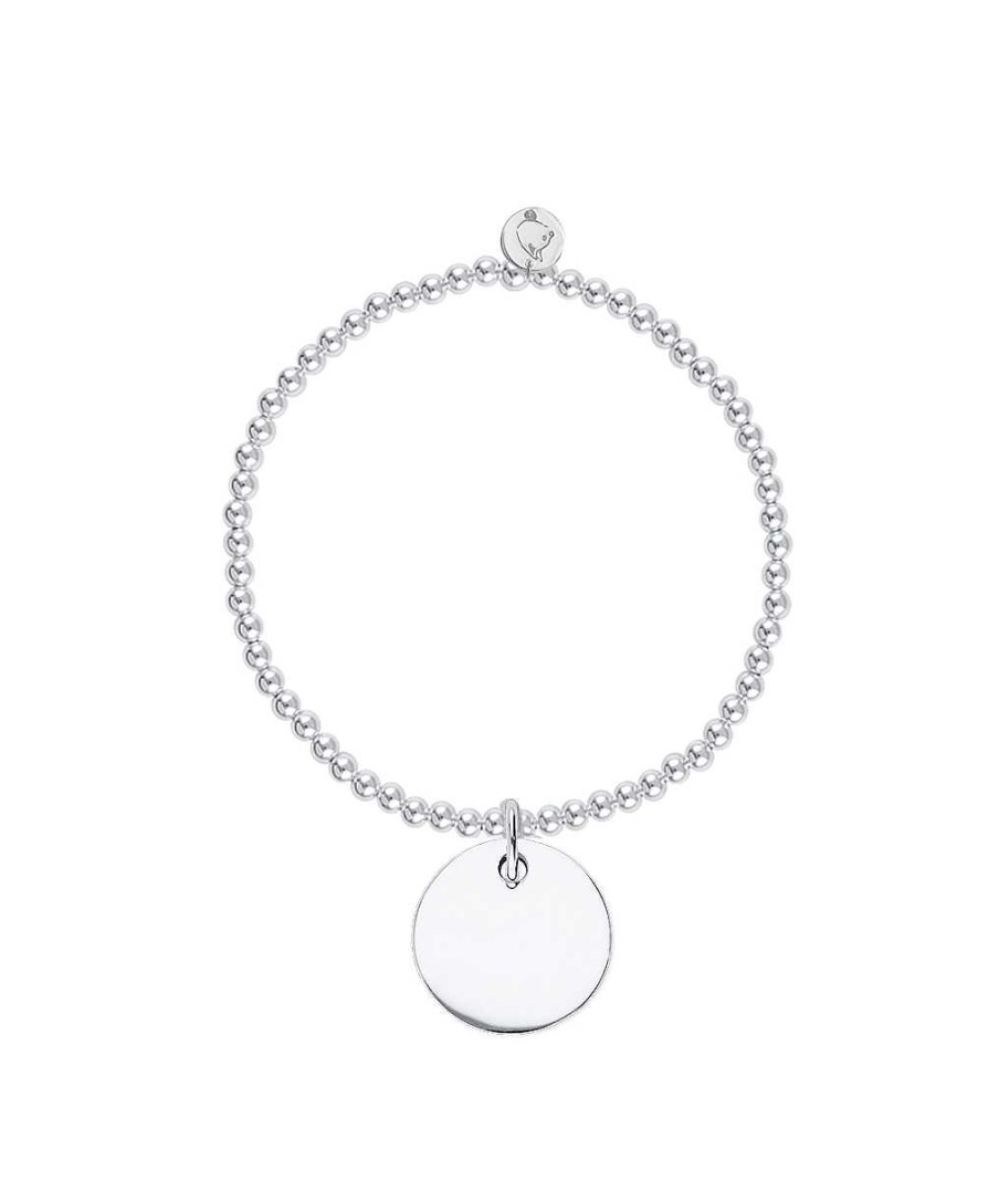 Bracelets Femme L'Atelier d'Amaya | Bracelet Perles 3 Mm Et M Daille Argent 925