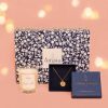 Colliers Femme L'Atelier d'Amaya | Coffret Bougie Collier Cha Ne M Daille Maya Et Pierre Fine Plaqu Or