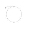 Bracelets Femme L'Atelier d'Amaya | Bracelet Cha Nette Mini Coeurs Bomb S Argent 925