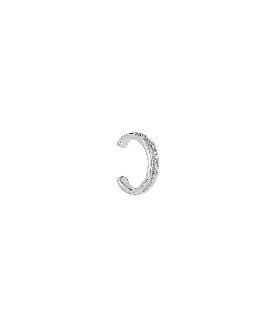 Boucles D'Oreilles Femme L'Atelier d'Amaya | Boucle D'Oreille Anneau Ouvert Perl [ L'Unit ] Argent 925