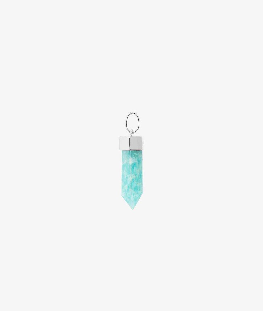 Pendentifs L'Atelier d'Amaya | Prisme Amazonite Argent 925