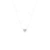 Colliers Femme L'Atelier d'Amaya | Collier Fil Et Mini Coeur Argent 925