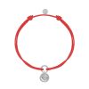 Bracelets Femme L'Atelier d'Amaya | Bracelet Cordon Et Petite M Daille Fleur Argent 925