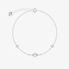 Bracelets Femme L'Atelier d'Amaya | Bracelet Cha Ne Losanges Zircons Argent 925