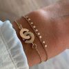 Bracelets Femme L'Atelier d'Amaya | Duo De Bracelets Ori Plaqu Or