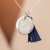 Colliers Femme L'Atelier d'Amaya | Collier Cha Ne M Daille Et Pompon Argent 925