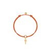 Bracelets Femme L'Atelier d'Amaya | Bracelet Cordon Et Cl Scintillante Plaqu Or