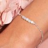 Bracelets Femme L'Atelier d'Amaya | Bracelet Cha Ne Et Barrette D'Amazonite Argent 925