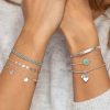 Bracelets Femme L'Atelier d'Amaya | Bracelet Cha Ne Perl E Pastille Amazonite Argent 925