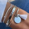 Bracelets Femme L'Atelier d'Amaya | Trio Blanc De Mer Argent 925