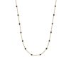 Colliers Femme L'Atelier d'Amaya | Collier Chaine Mini Perles Noires Plaqu Or