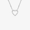 Colliers Femme L'Atelier d'Amaya | Collier Cha Ne Plate Perl E Et Mousqueton Coeur Argent 925