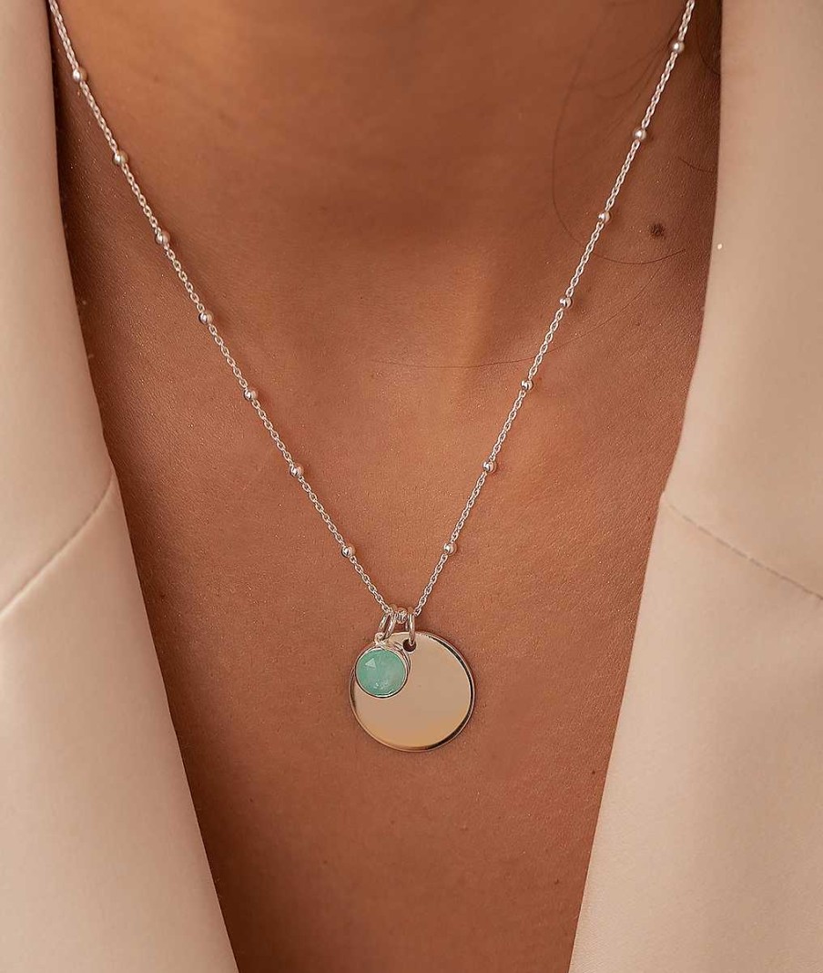 Pendentifs L'Atelier d'Amaya | M Daille Amazonite Argent 925