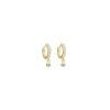 Boucles D'Oreilles Femme L'Atelier d'Amaya | Boucles D'Oreilles Cr Oles Zircons Et Pendentif Zircon Plaqu Or