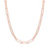 Colliers Femme L'Atelier d'Amaya | Collier Cha Ne Grands Maillons Pais Plaqu Or Rose