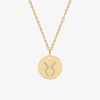 Colliers Femme L'Atelier d'Amaya | Collier Astro Grav Plaqu Or