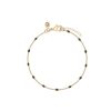 Bracelets Femme L'Atelier d'Amaya | Bracelet Mini Perles Noires Plaqu Or