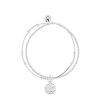 Bracelets Femme L'Atelier d'Amaya | Bracelet Perles Deux Rangs Et Pampille Argent 925