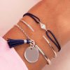 Bracelets Femme L'Atelier d'Amaya | Trio Scintillant Argent 925