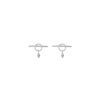 Boucles D'Oreilles Femme L'Atelier d'Amaya | Boucles D'Oreilles Puces Fermoir Et Pendentif Argent 925