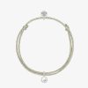 Bracelets Femme L'Atelier d'Amaya | Bracelet Cordon Scintillant Et Solitaire Zircon Argent 925