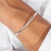 Bracelets Femme L'Atelier d'Amaya | Bracelet Cha Ne Maille Anglaise Argent 925