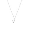 Colliers Femme L'Atelier d'Amaya | Collier Cha Ne Pendentif Initiale Argent 925