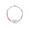 Bracelets Femme L'Atelier d'Amaya | Bracelet Liberty Et Anneaux Entrelac S Argent 925