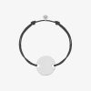 Bracelets Femme L'Atelier d'Amaya | Bracelet Cordon Et Pastille Argent 925