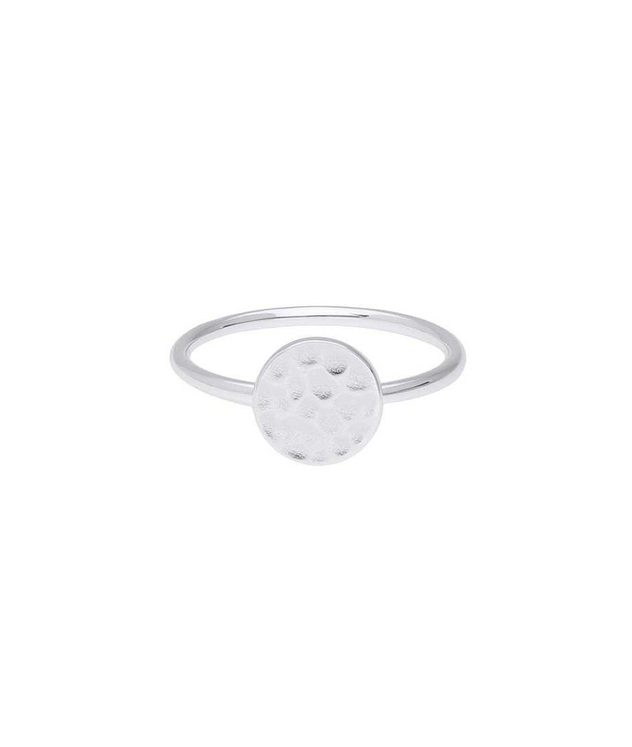 Bagues Femme L'Atelier d'Amaya | Bague Pastille Martel E Argent 925