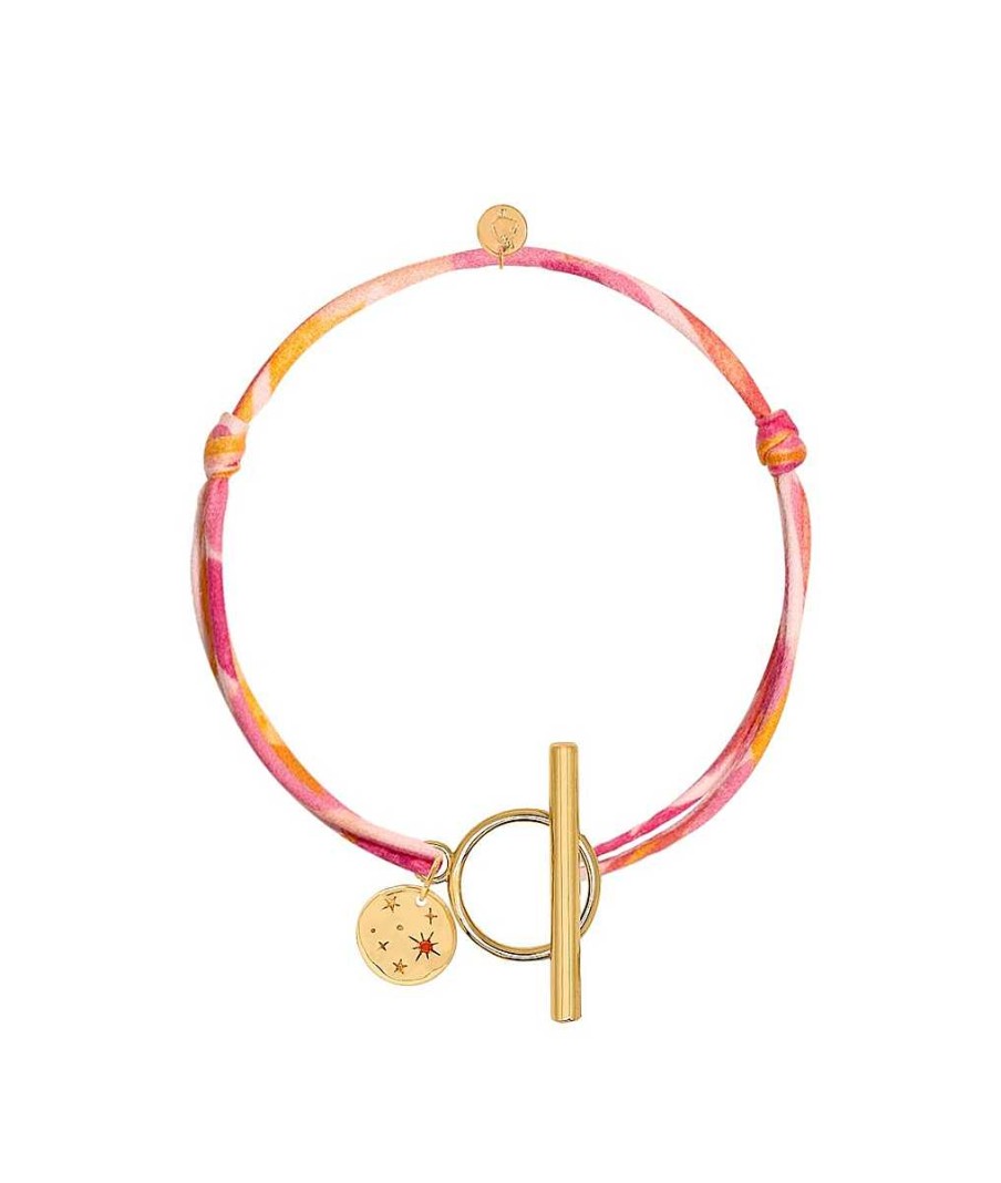 Bracelets Femme L'Atelier d'Amaya | Bracelet Liberty Fermoir Et M Daille Constellation Plaqu Or