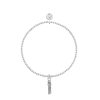 Bracelets Femme L'Atelier d'Amaya | Bracelet Perles 2 Mm Et Pompon Argent 925