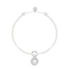 Bracelets Femme L'Atelier d'Amaya | Bracelet Cordon Et M Daille Toile Tress E Argent 925