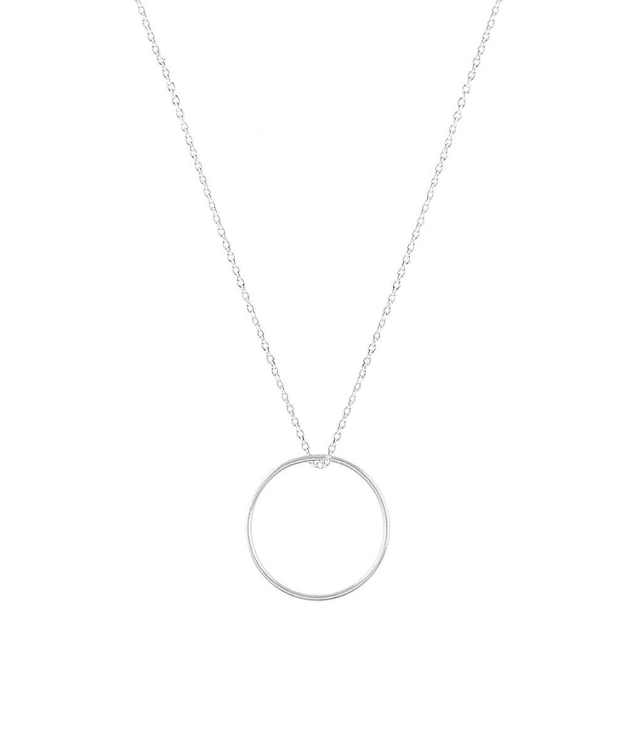 Colliers Femme L'Atelier d'Amaya | Collier Cha Ne Anneau Argent 925