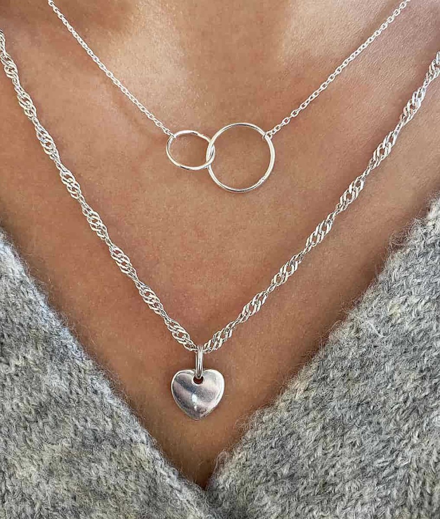 Pendentifs L'Atelier d'Amaya | Petite M Daille Coeur Bomb E Argent 925