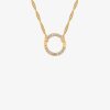 Colliers Femme L'Atelier d'Amaya | Collier Cha Ne Torsad E Et Mousqueton Rond Plaqu Or