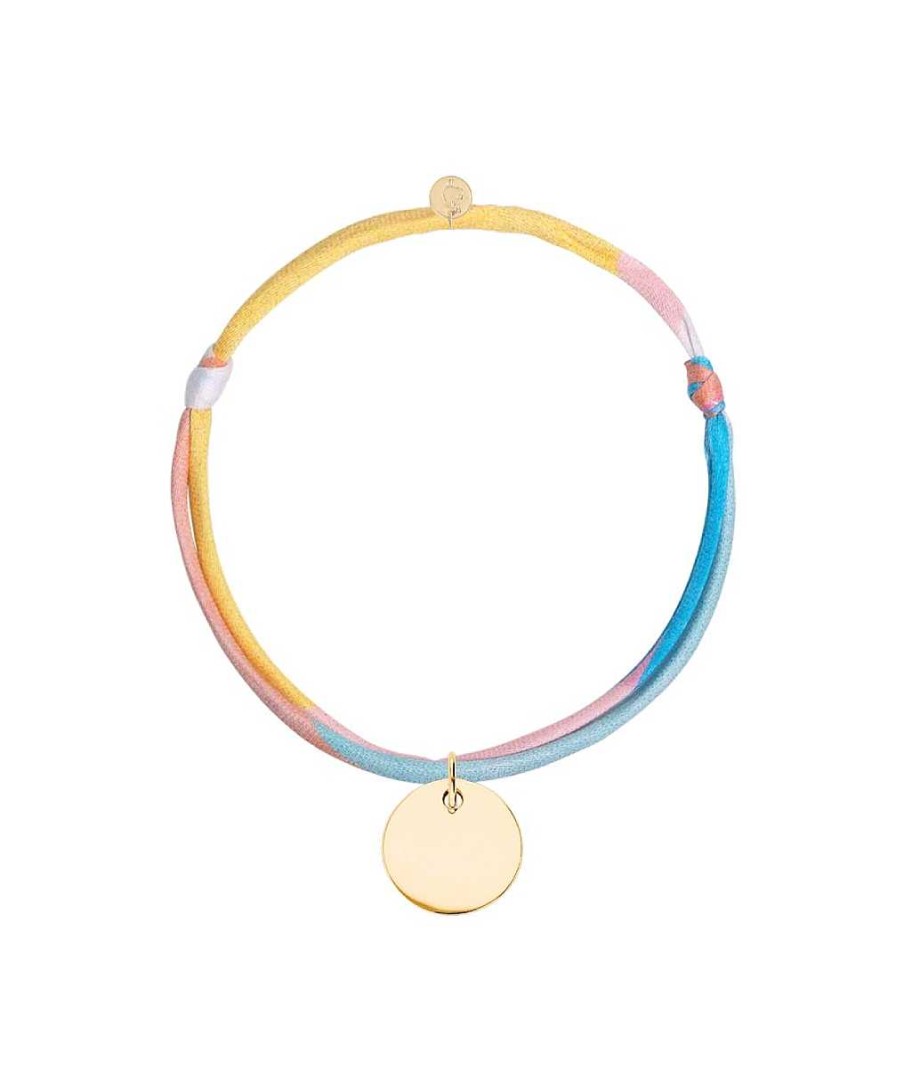 Bijoux Enfant L'Atelier d'Amaya | Bracelet Liberty Et M Daille Pour Enfant Plaqu Or