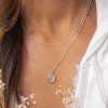 Colliers Femme L'Atelier d'Amaya | Duo Mini Perles Et Pierre De Lune Argent 925