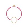 Bracelets Femme L'Atelier d'Amaya | Bracelet Cordon Anneau Plaqu Or