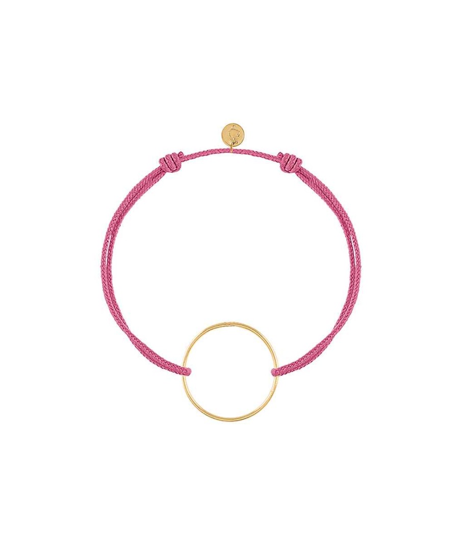 Bracelets Femme L'Atelier d'Amaya | Bracelet Cordon Anneau Plaqu Or