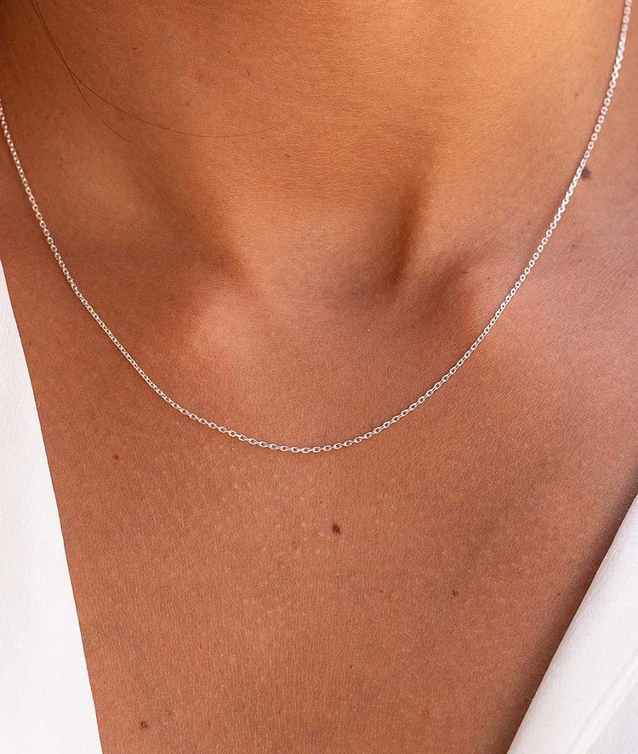 Colliers Femme L'Atelier d'Amaya | Collier Cha Ne Classique Argent 925